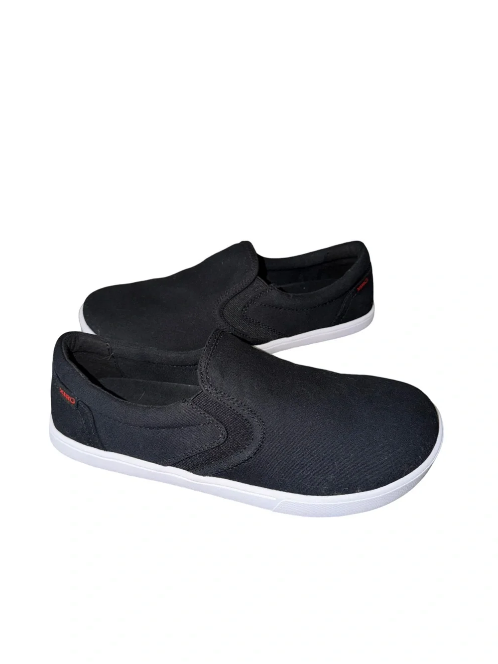 Xero Dillion canvas Black Slip-On Men's Casual Sneakers size 8